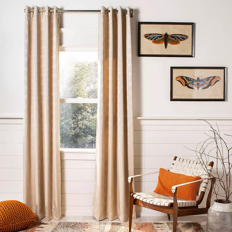 Safavieh Melra 1-Panel Window Curtain