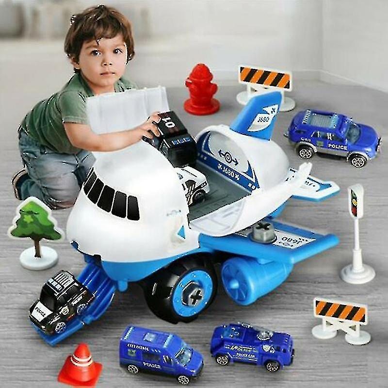 Airplane Car Toy Set