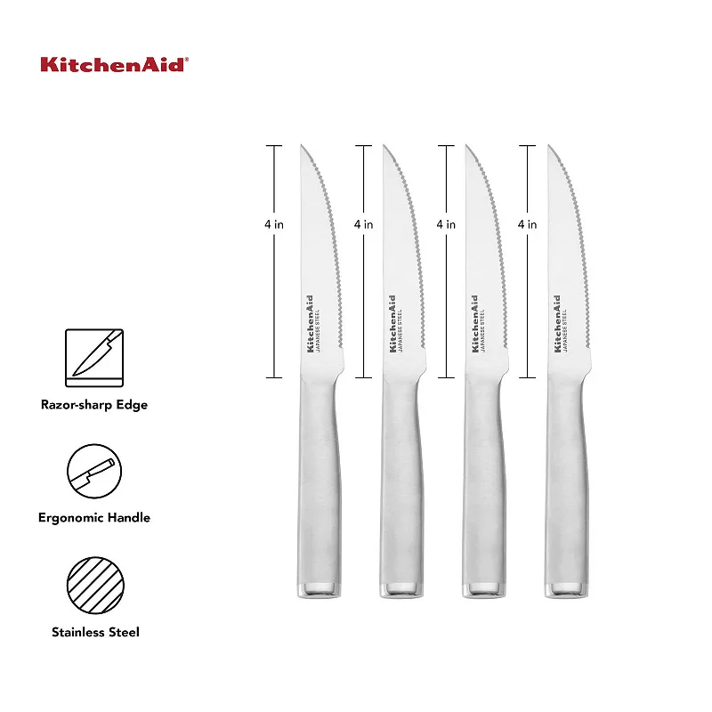 KitchenAid Gourmet 4-pc. Steak Knife Set