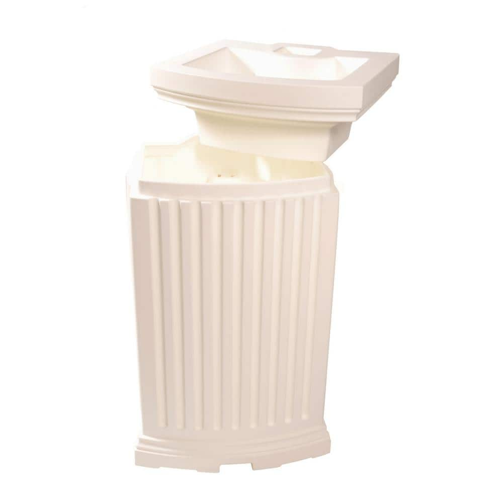 Mayne Madison 40 Gal. White Polyethylene Rain Catcher 5847WH