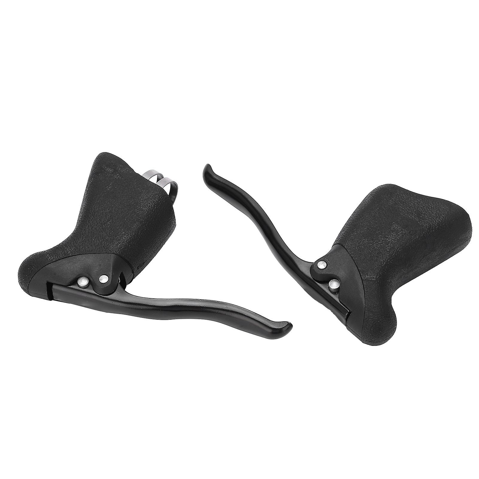 Bike Brake Levers Bicycle Brake Handle Aluminum Alloy For Mountain Road Bike Outdoor Ridingblack