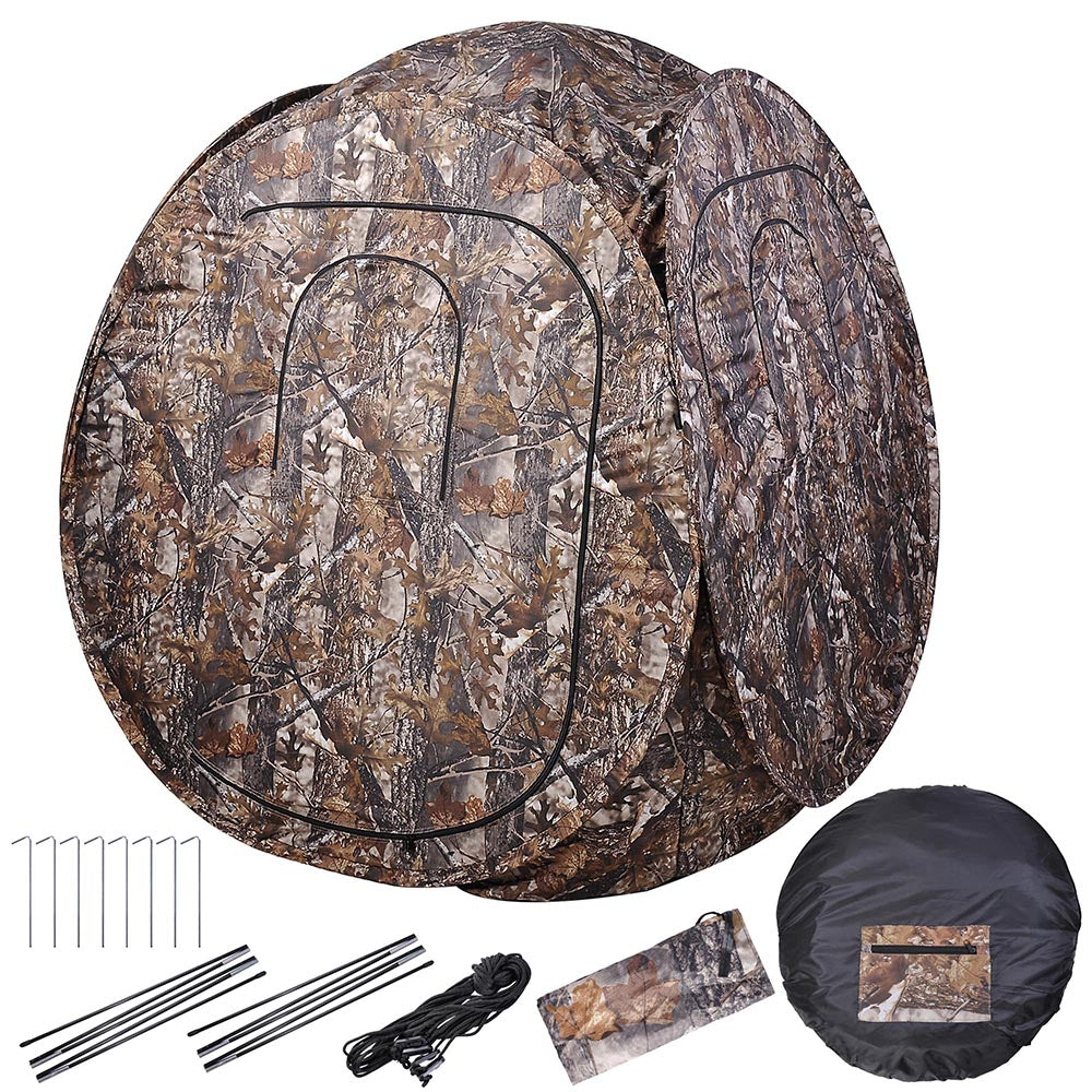 Yescom Durable Steel Frame Outdoor Pop Up Blind Camouflage