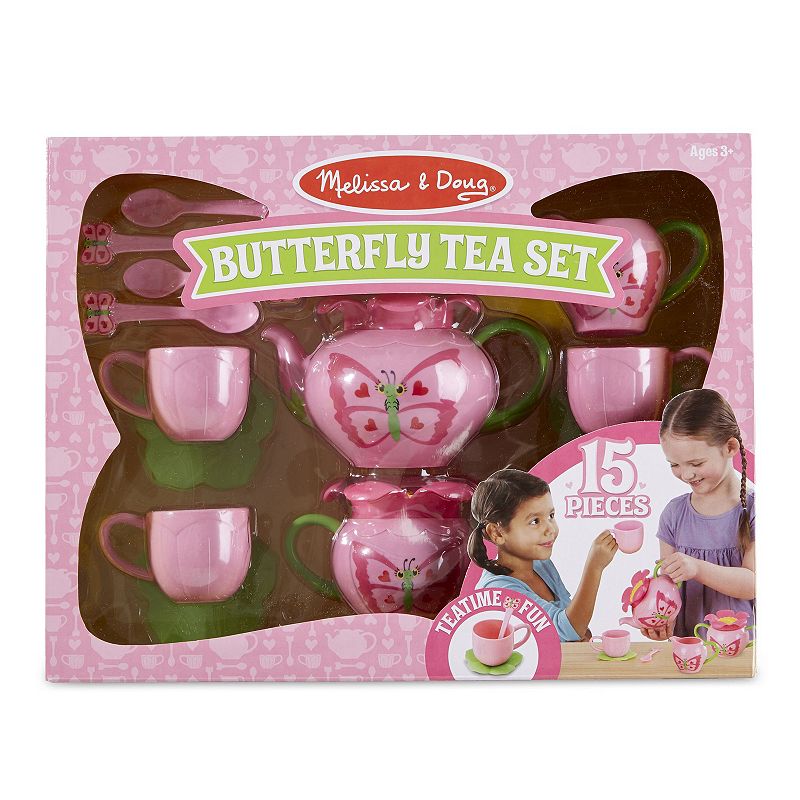 Melissa and Doug Bella Butterfly Tea Set