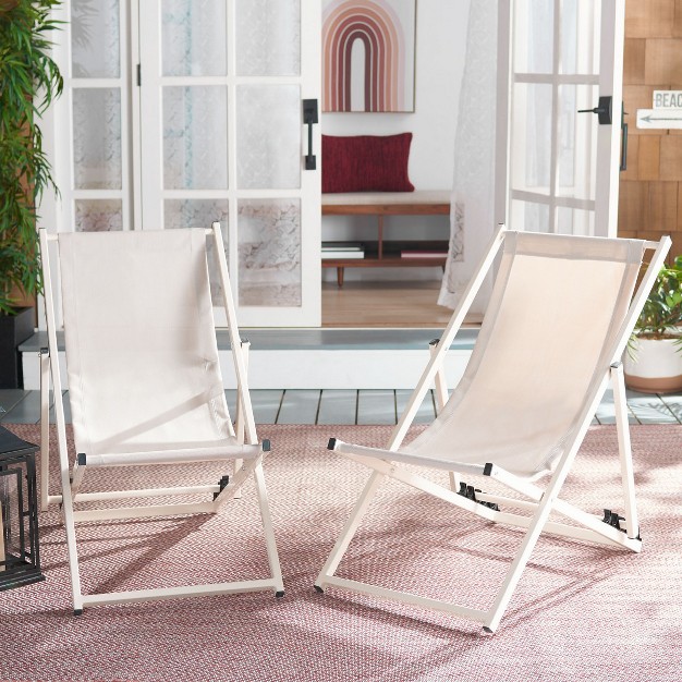 Breslin Sling Chairs set Of 2 Safavieh