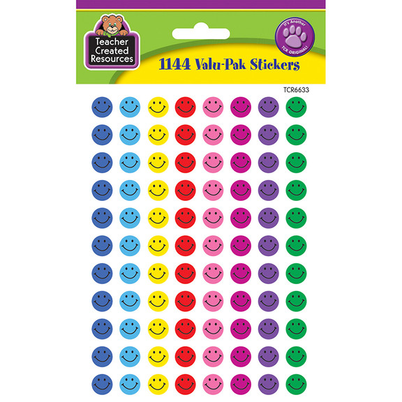 Teacher Created Resources TCR6633 Mini Happy Face ...