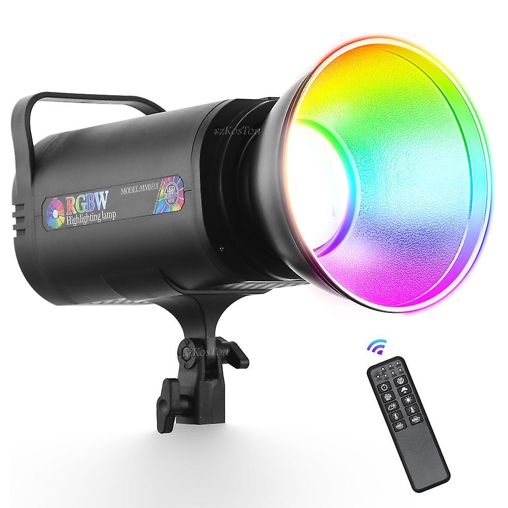 Rgb Cob Led Video Light Studio Lighting 1700k-12000k Professional Studio Strobe Flash Lamp Bowens Mount For Camera Video Photo