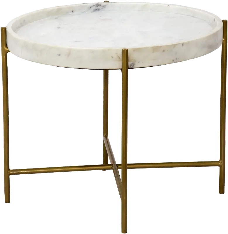 Katelyn Marble Accent Table