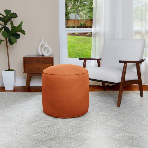 Sunbrella Canvas Outdoor Bean Pouf Sorra Home