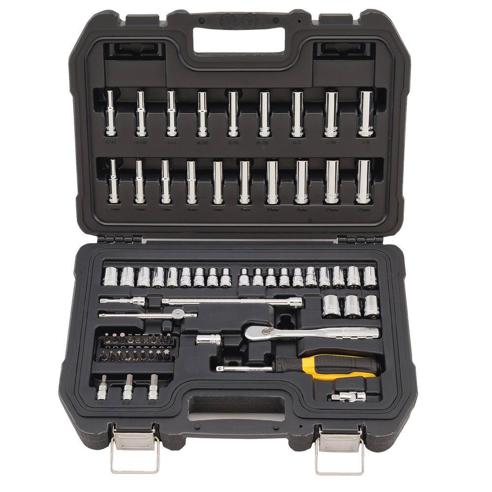 DW 14 in. Drive SAE and Metric Socket Set (69-Piece) DWMT19259