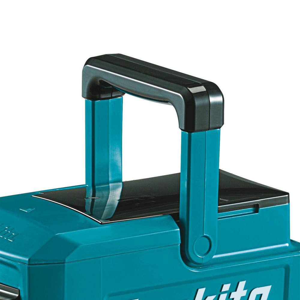 Makita 3-Cup 18-Volt LXT12-Volt MAX CXT Lithium-Ion Teal Cordless Coffee Maker (Tool Only) DCM501Z