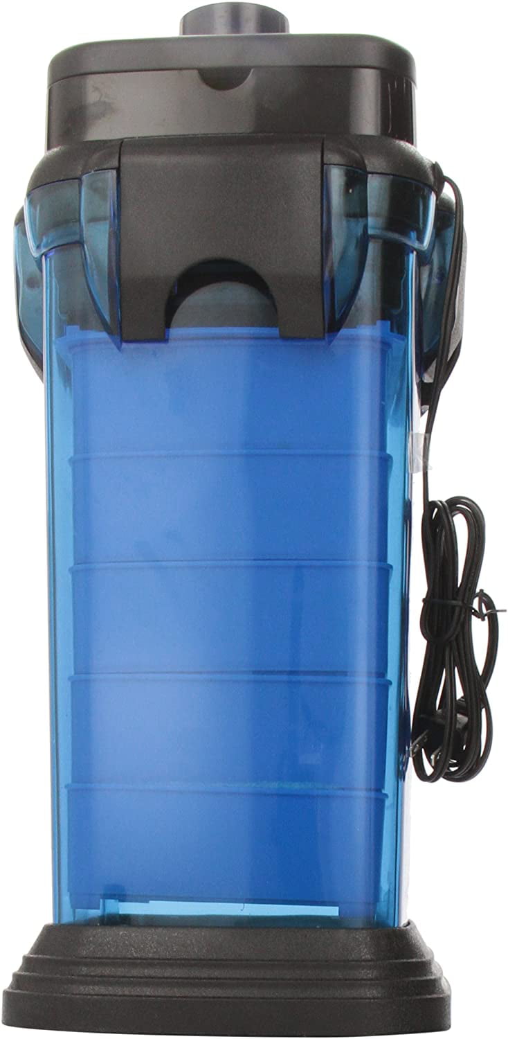 Penn-Plax Cascade 1500 Aquarium Canister Filter – 350 Gallons per Hour