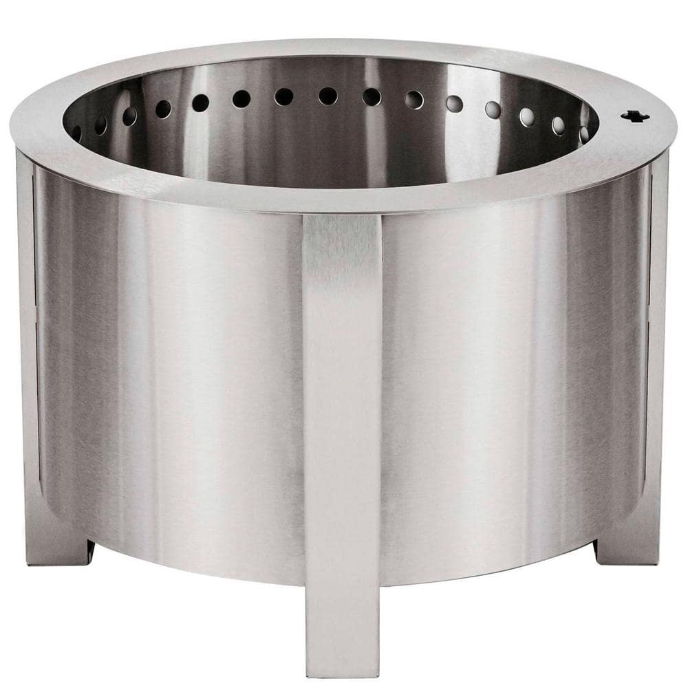 Breeo X Series 19 Smokeless Fire Pit in Stainless Steel BR-X19S