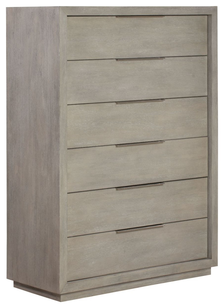 Modus Oxford Six Drawer Chest in Mineral   Transitional   Accent Chests And Cabinets   by AMOC  Houzz