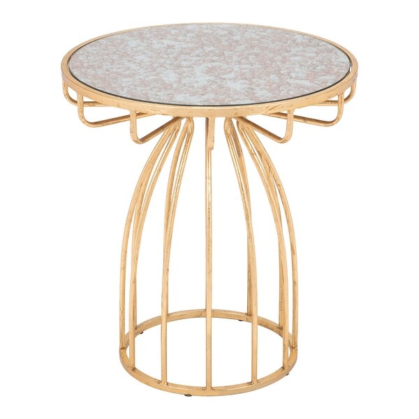 Silo Side Table Gold