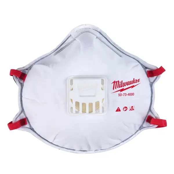 Milwaukee N95 Valved Respirator with Gasket