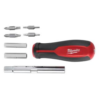 MW 11-in-1 Multi-Tip Screwdriver with Square Drive Bits 48-22-2761