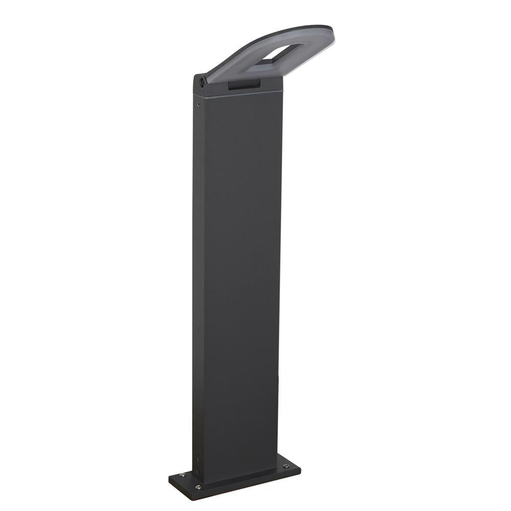 Searchlight 0583-500GY LED Grey Outdoor Modern Bollard Post Light 660mm