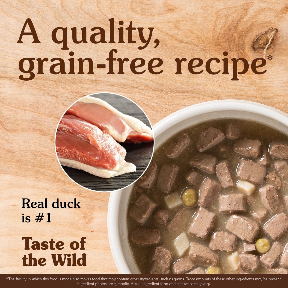 Taste of the Wild Wetlands Grain-Free Fowl in Gravy Canned Dog Food