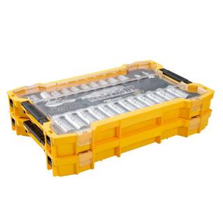 DW 14 in. and 38 in. Drive Mechanics Tool Set with Toughsystem Trays (131-Piece) DWMT45402