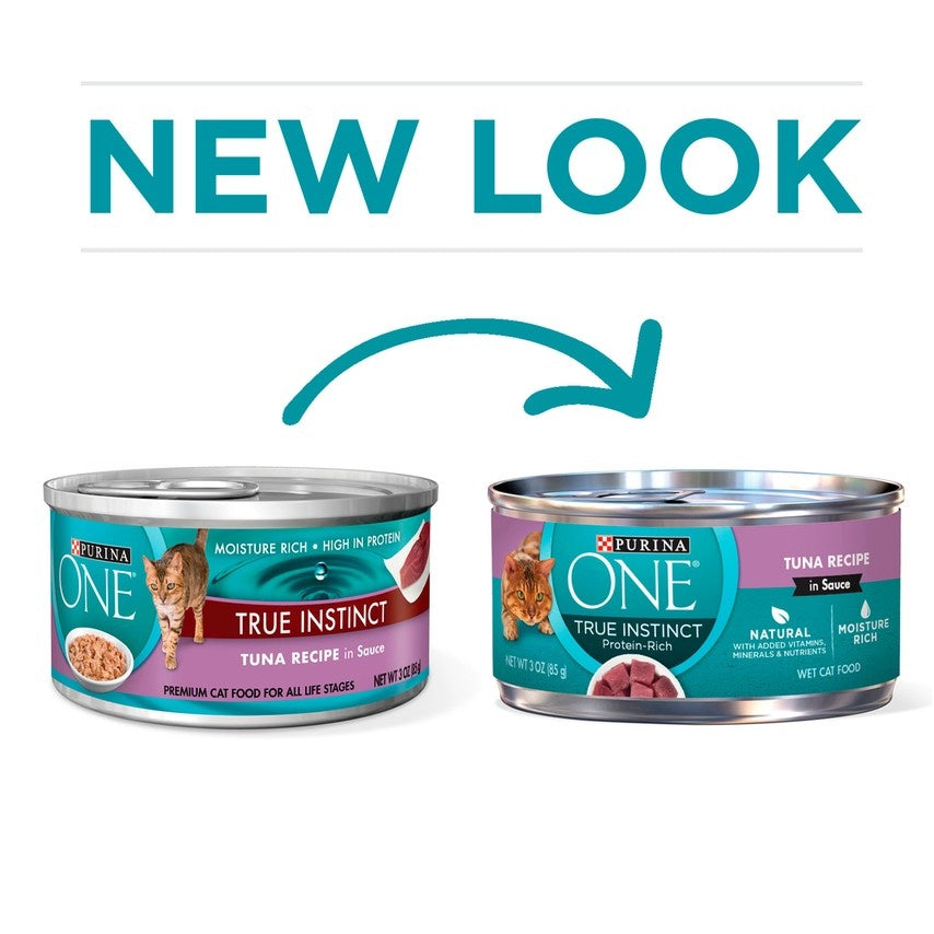 Purina ONE Tuna in Sauce Canned Cat Food