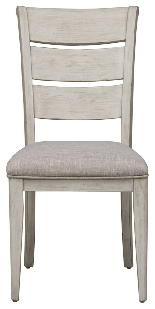 Liberty Furniture Farmhouse Reimagine Ladder Back Side Chair  Set of 2   Farmhouse   Dining Chairs   by Unlimited Furniture Group  Houzz