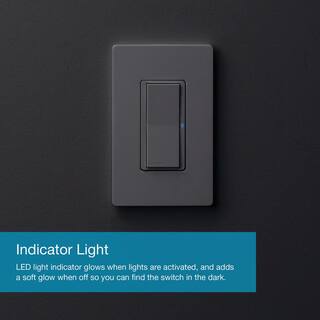 Lutron Claro Smart Switch for Caséta OnOff Control of LightsFans 5-AmpNeutral Wire Required White (DVRF-5NS-WH-R) DVRF-5NS-WH-R