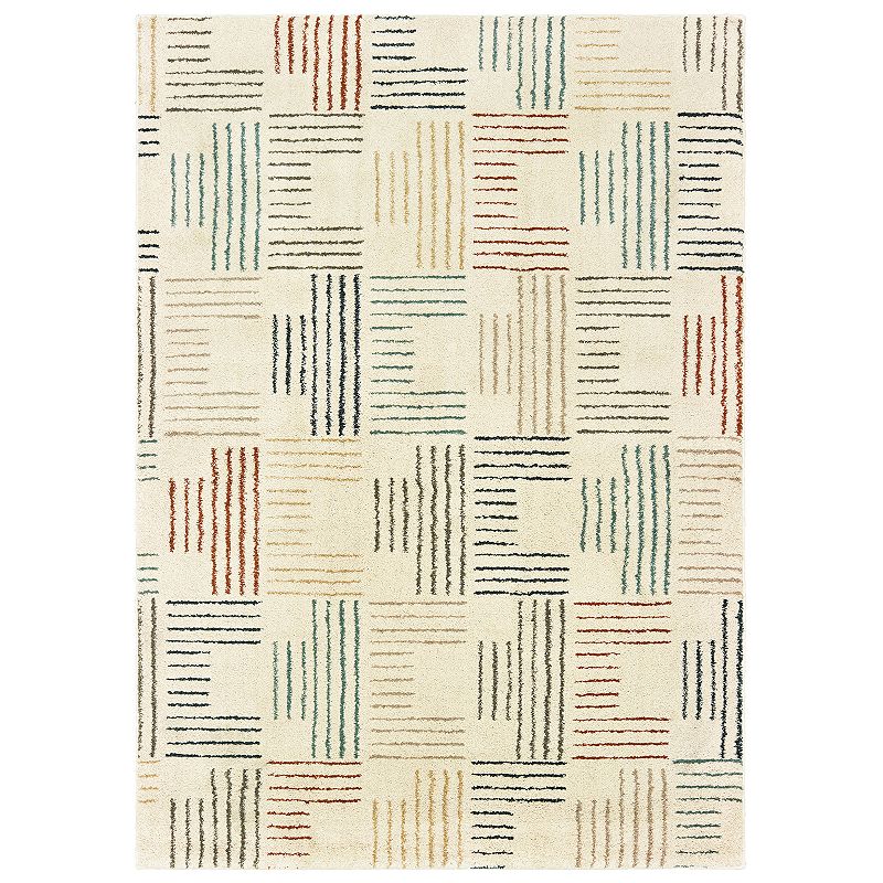 StyleHaven Coronado Striped Geometric Rug