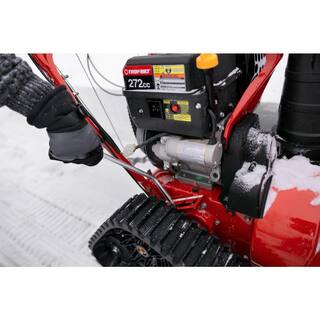 Troy-Bilt Storm Tracker 28 in. 277cc Two-Stage Electric Start Gas Snow Blower with Track Drive and Heated Grips Storm Tracker 2890