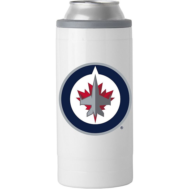 Winnipeg Jets 12oz. Letterman Slim Can Cooler