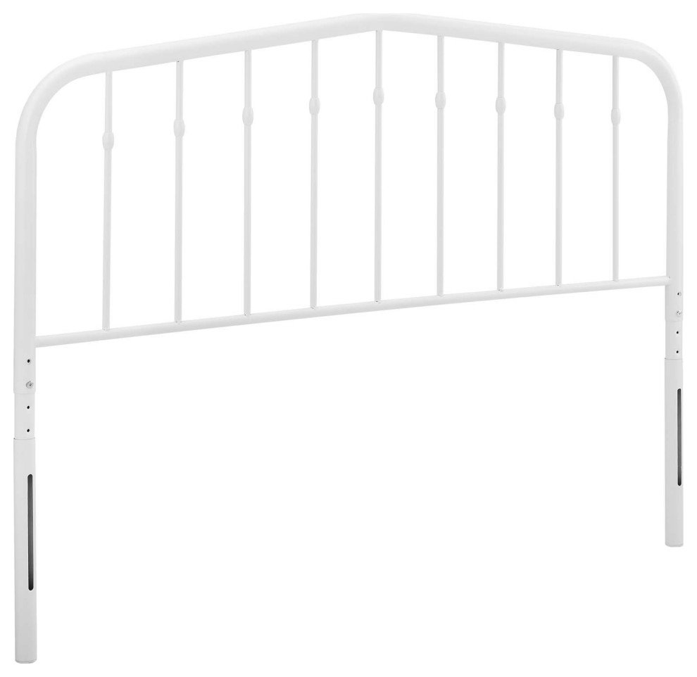 Lennon Queen Metal Headboard   Transitional   Headboards   by Modway  Houzz