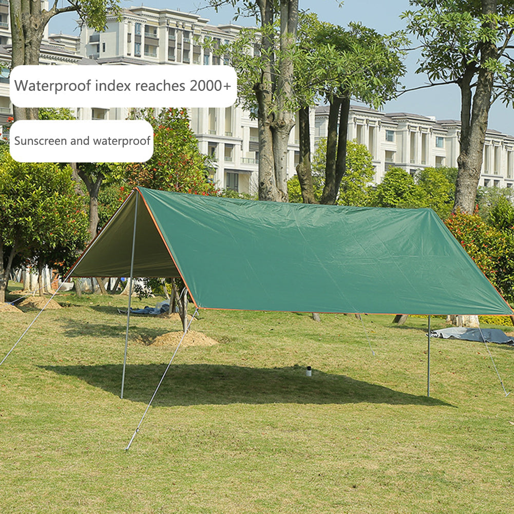 Awning Tarp Tent Sunshade Garden Camping Hammock Canopy Shelter (3X3 meter)