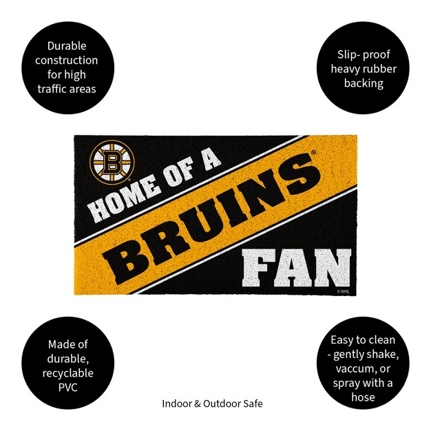 Evergreen Boston Bruins Pvc Mat Color