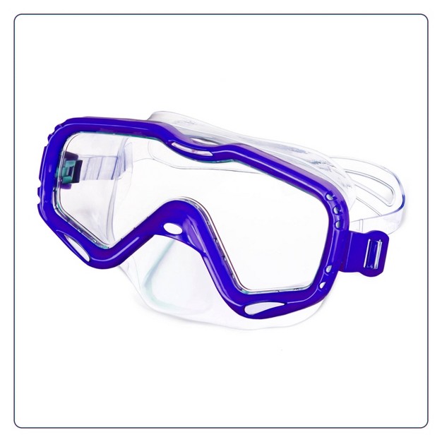 Aqua Leisure Big Island Kids x27 Snorkel Mask Combo Blue