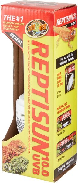 Zoo Med ReptiSun 10.0 UVB Compact Fluorescent Reptile Lamp