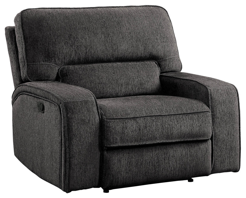 Edition Reclining Chair   Transitional   Recliner Chairs   by Lexicon Home  Houzz