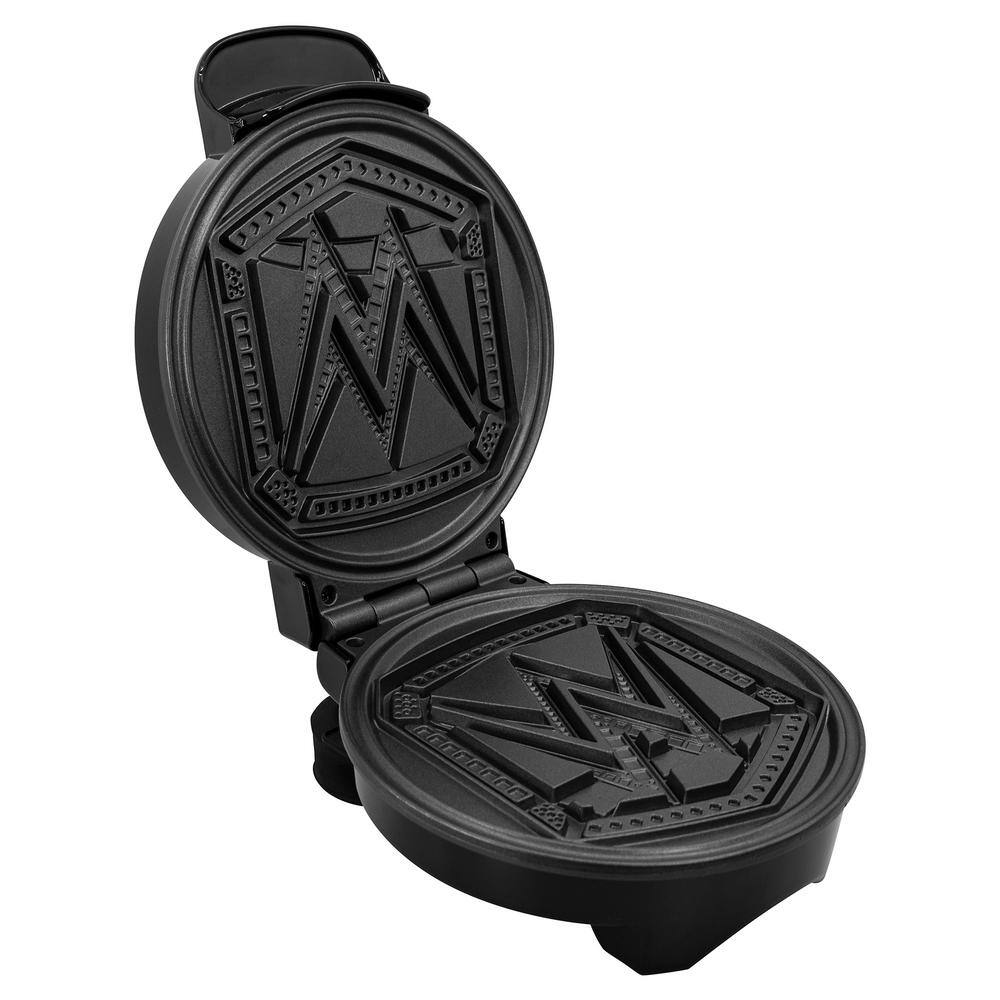 Uncanny Brands Black WWE Championship Belt American Waffle Maker WM1-WWE-CHB