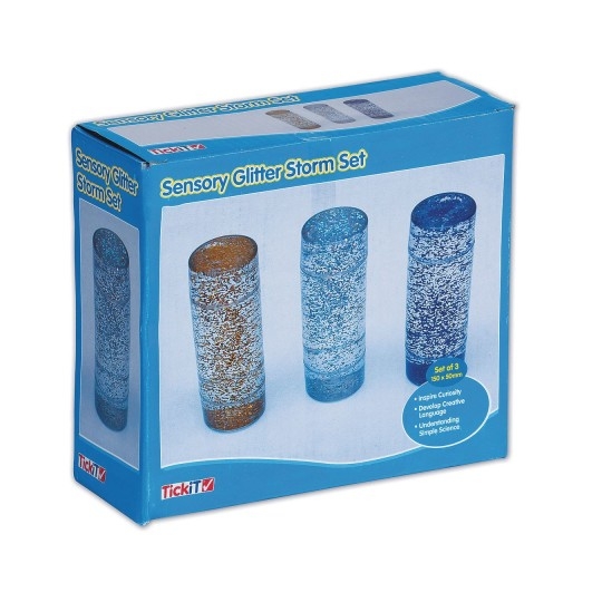 Tickit Sensory Glitter Storm Set