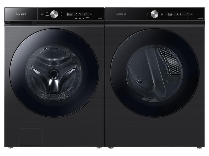 Samsung DVE53BB8700V Bespoke 7.6 Cu. Ft. Ultra Capacity Electric Dryer With Super Speed Dry And Ai Smart Dial In Brushed Black