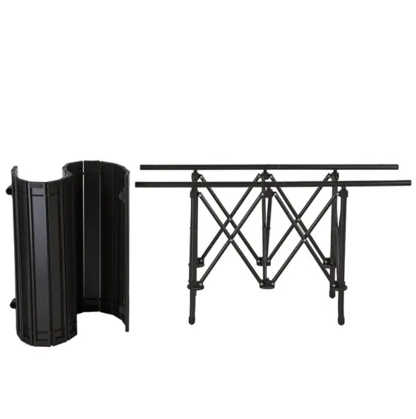 Customized Outdoor Camping Barbecue Casual Lightweight Iron Pipe Folding Table