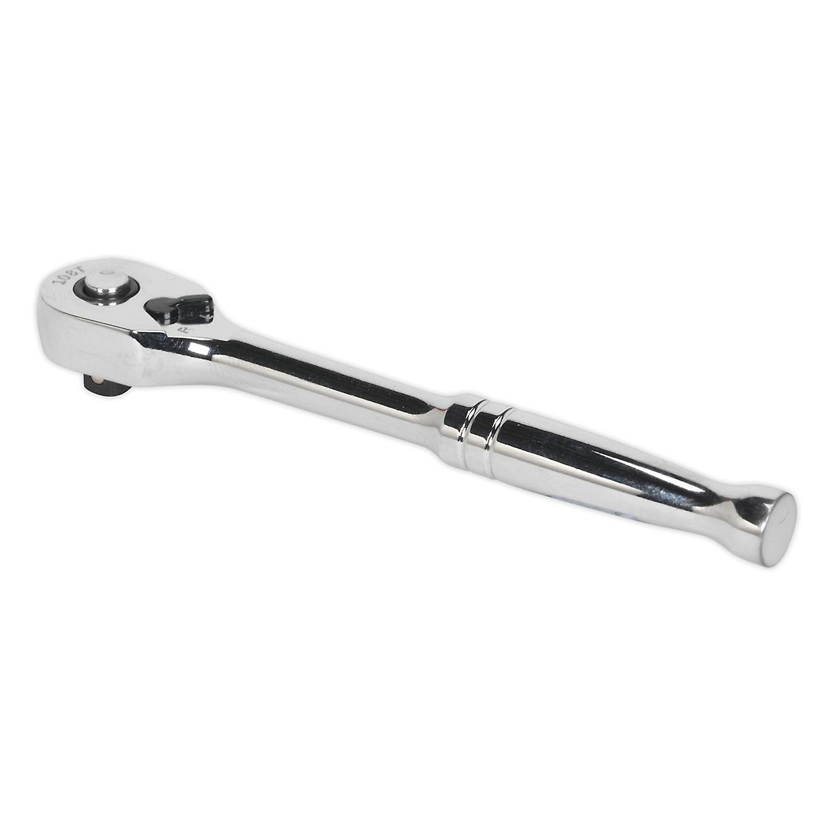 Sealey Ak8970 Ratchet Wrench 1/4In Sq Drive Pear-Head Flip Reverse