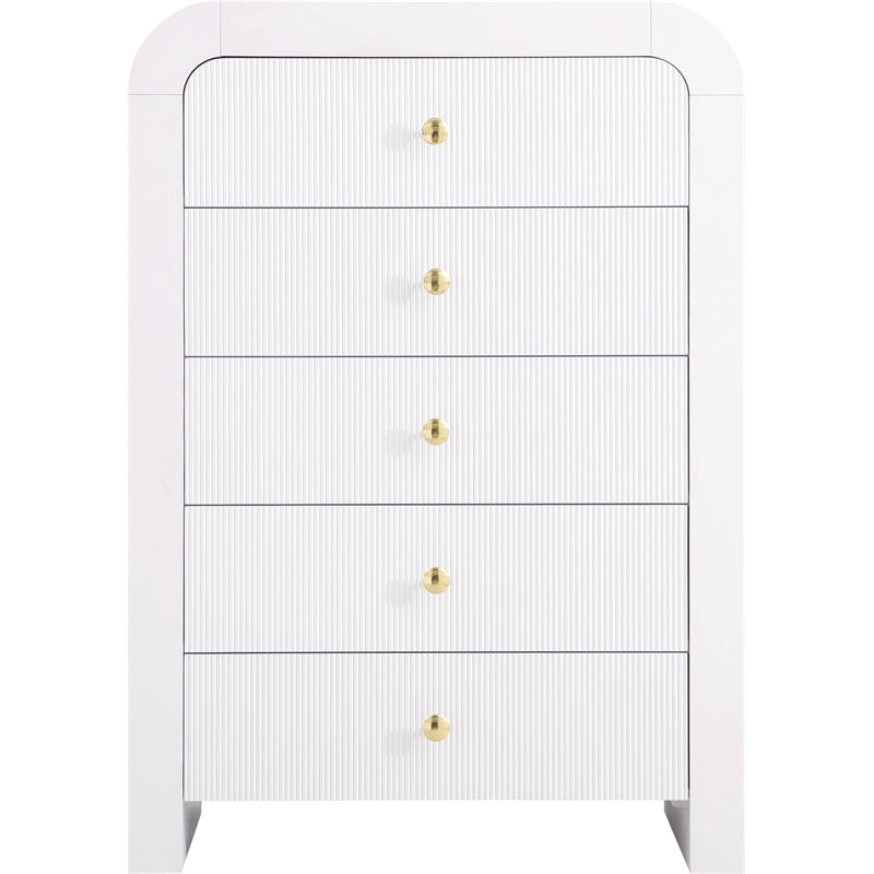 Meridian Furniture Artisto White Chest