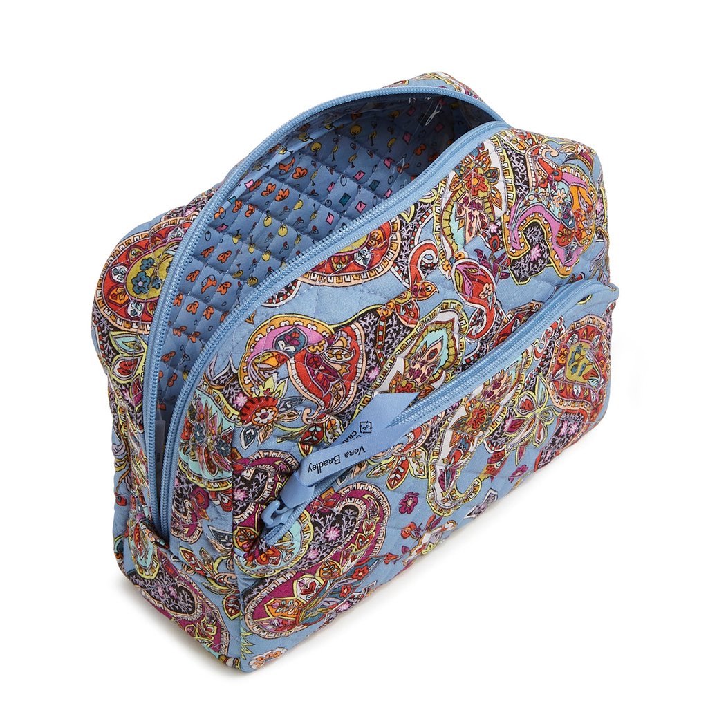 Vera Bradley  Large Cosmetic Bag in Provence Paisley