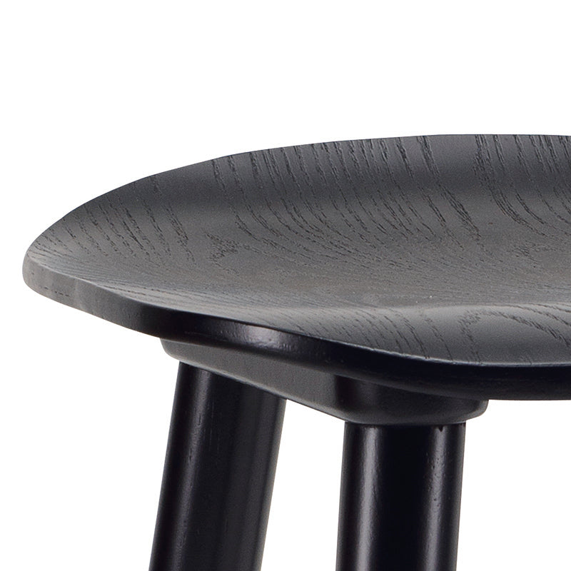 Hetty Counter Stool - Black Ash Veneer