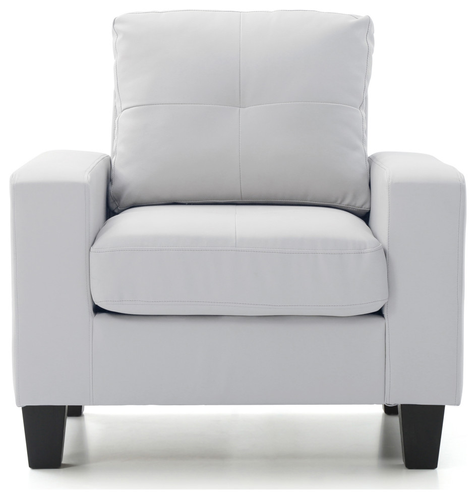 Newbury Club Chair   Transitional   Armchairs And Accent Chairs   by Glory Furniture  Houzz