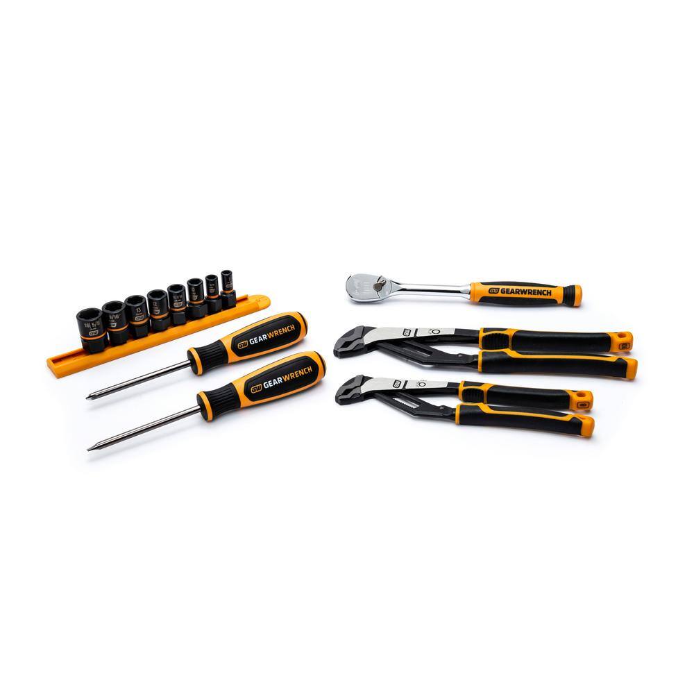 GEARWRENCH Bolt Biter Gearpack SAEMetric Tool Set (13-Piece) 81002