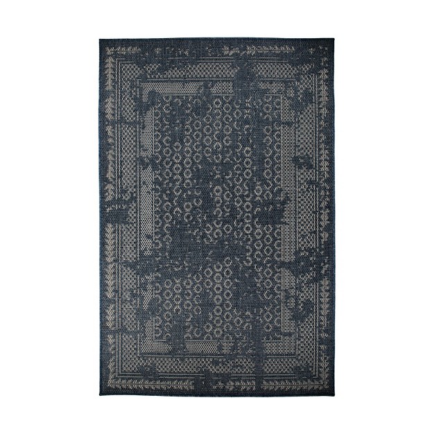 World Rug Gallery Bohemian Border Indoor outdoor Area Rug