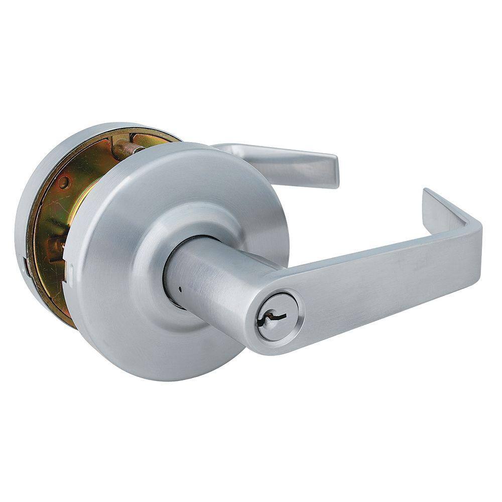 LIF Industries Inc Commercial Steel Storeroom Lockset Door Lever LLSR26