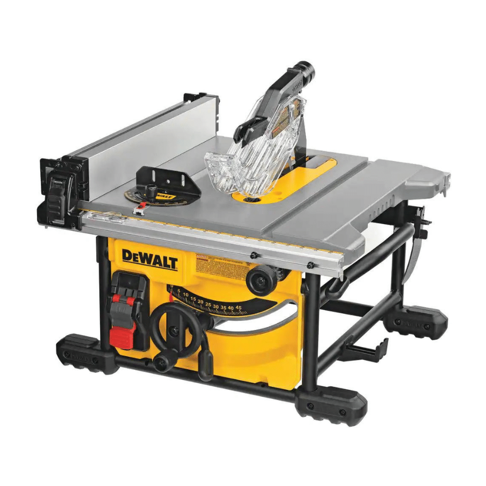 Dewalt 15 Amp Corded 8-1/4 in. Compact Portable Jobsite Tablesaw， DWE7485 (Stand Not Included)