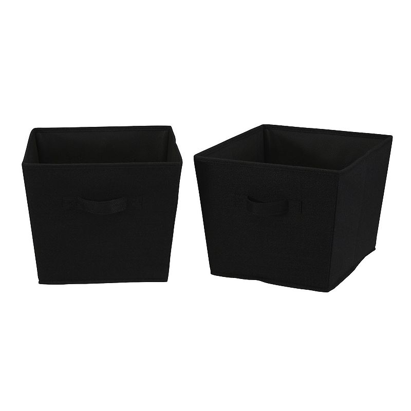 Household Essentials Medium Tapered Bins with Handles 2-pack Set