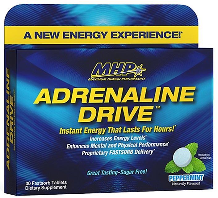 MHP Adrenaline Drive Peppermint 30 Tablets